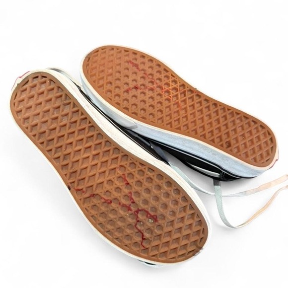 VANS OLD‎ SKOOL SKATER SHOES UNISEX BLACK WHITE LADIES 7 - Picture 7 of 7